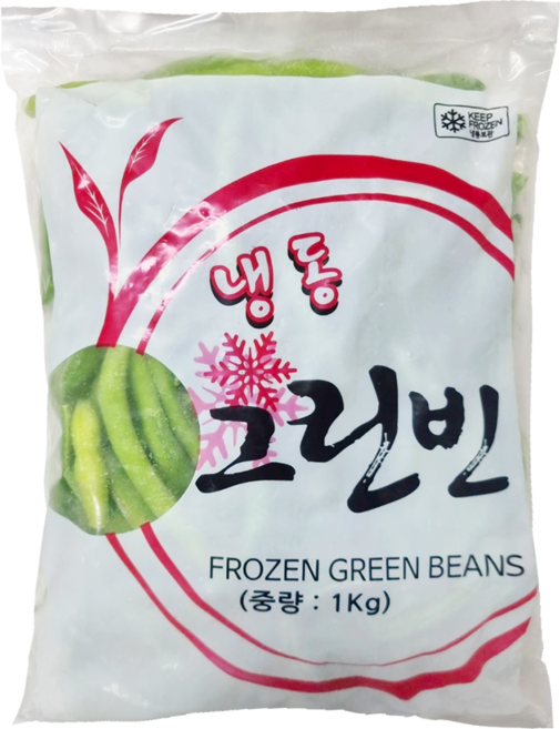 글로벌 냉동 그린빈 1kg, 1개
