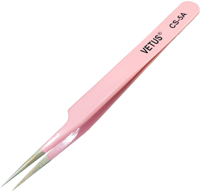 라몽 비투스 핀셋 CS 시리즈 속눈썹 연장 시술용 정밀 족집게 다용도 tweezers, 1세트