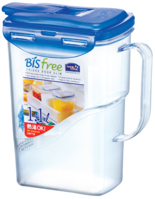 락앤락 비스프리손잡이물병 1.1L ABF732, 1개