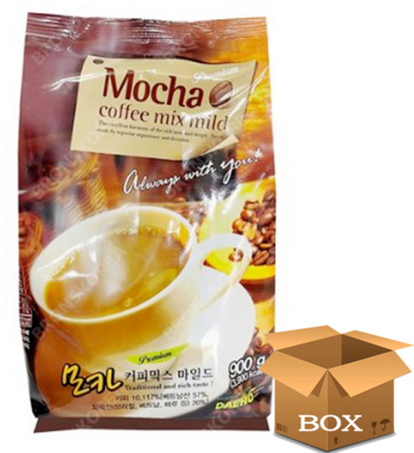 대호 모카마일드 900g X 12개 자판기 커피믹스, 1개입