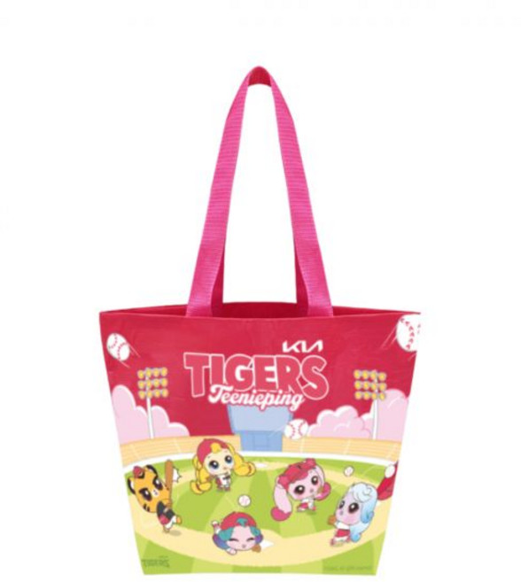 Kia Tigers x Catch! Teenieping Reusable Bag 기아 타이거즈 x 캐치! 티니핑 리유저블백, ONE SIZE