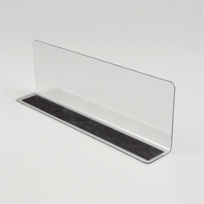 모아픽 L자형 칸막이 20x6cm 자석형 투명아크릴칸막이