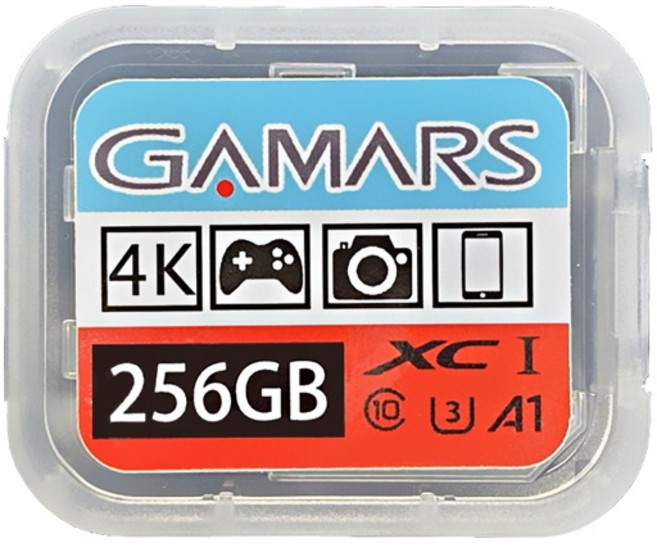 GAMARS 記憶卡 A1 C1 U3, 1個, 256GB記憶卡