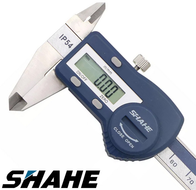 SHAHE 디지털 소형 미니 버니어 캘리퍼스 노기스 100mm 5110-100, 1개