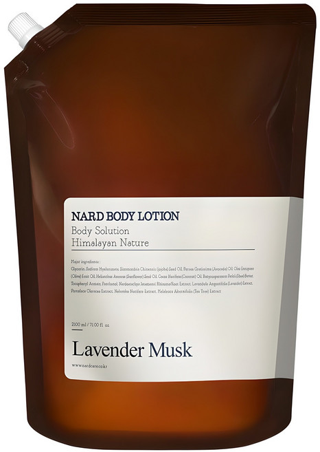나드 바디로션 라벤더머스크 리필, 2.1L, 1개