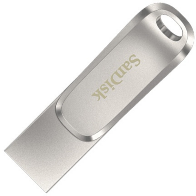 SanDisk Ultra Luxe USB Type-C OTG 雙用 金屬造型隨身碟, 256GB, 1個