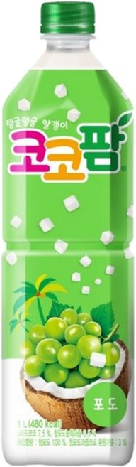 해태음료 코코팜 포도, 1L, 1개