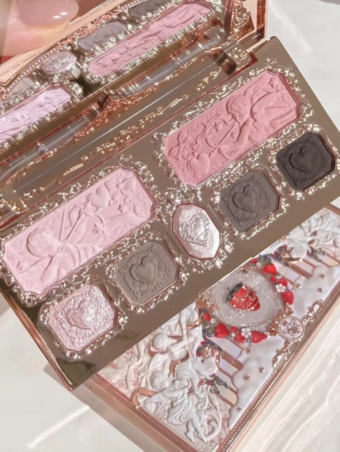 플라워노즈 스트로베리 큐피드 섀도우 팔레트 flowerknows strawberry cupid palette 여친선물, 1개, 02
