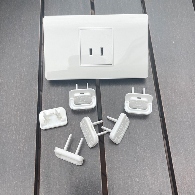 兒童安全防觸電插座保護蓋, 1個, 安全插座保護蓋【兩孔】