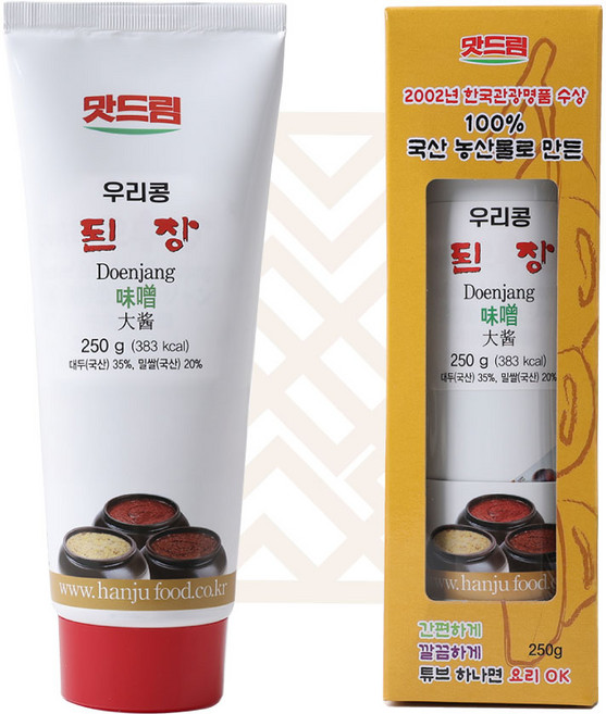 우리콩 된장, 1개, 250g