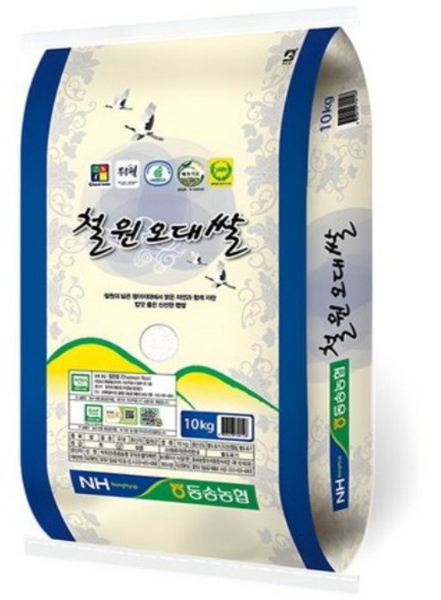동송농협 두루웰 철원오대쌀, 상, 10kg, 5개