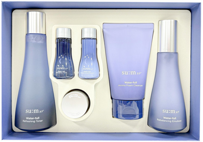 숨37 워터풀 기초화장품 2종, 1세트