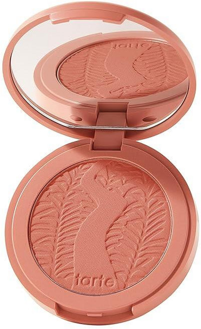 Tarte 아마존 클레이 12시간 블러쉬 미네랄 피그먼트 시어 블러시 비타민 E 올리브 오일 함유 가볍고 오래 지속되는 커버력 비건 동물 실험 없음 풀 사이즈 허니서클 2373, paaarty