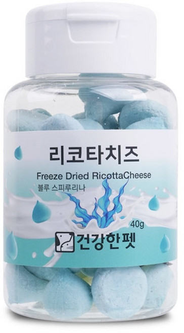 咔拉姆球 瑞可塔乳酪球, 40g, 1個, 藍藻