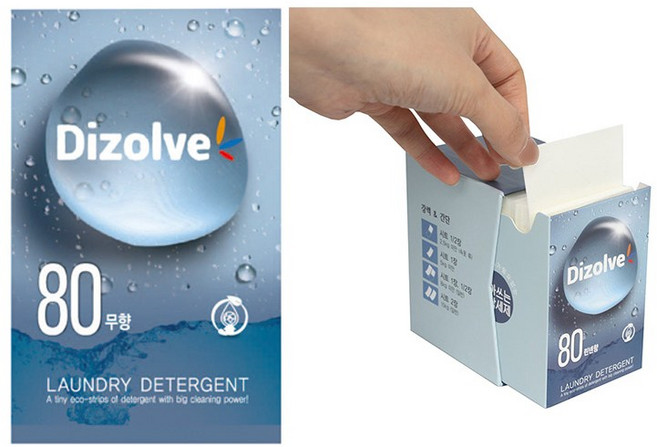디졸브 무향 시트세제, 1개, 80개입