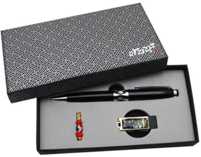 아트박스/아리랑 아리랑 로트 전통자개 USB + 자개볼펜 SET 32GB, 옵션선택, 훈민(흑), 1개