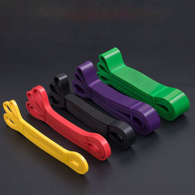 턱걸이밴드 풀업밴드 5종 고무밴드, 1단계 옐로우