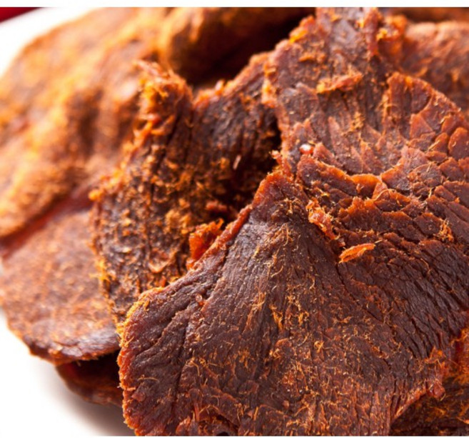 和平小舖 牛肉乾/豬肉乾 原味/辣味 手撕肉條, 1個, 300g  手撕豬肉條