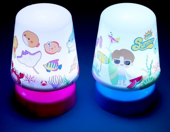 만들기재료썸머 미니스탠드만들기세트, 바다스티커