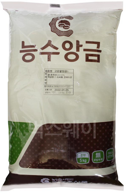 능수앙금(팥앙금) 5kg, 1개