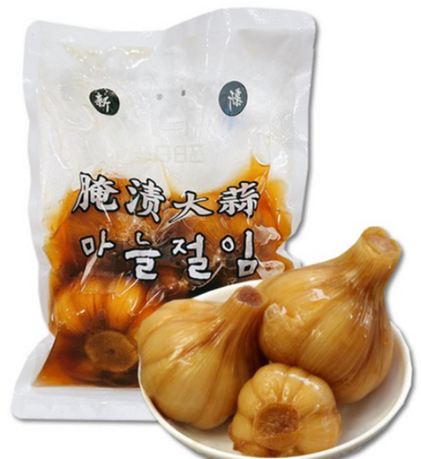 [장강상회]마늘 장아찌 삼구일품 마늘 절임 마늘지, 400g, 5개