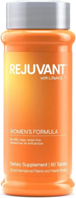 Rejuvant LifeTabs 여성용 포뮬러 오리지널 리쥬반트 칼슘 AKG 알파 케토글루타레이트 1000mg 60정, 여성, 알약/캡슐, 1개 - 쿠팡