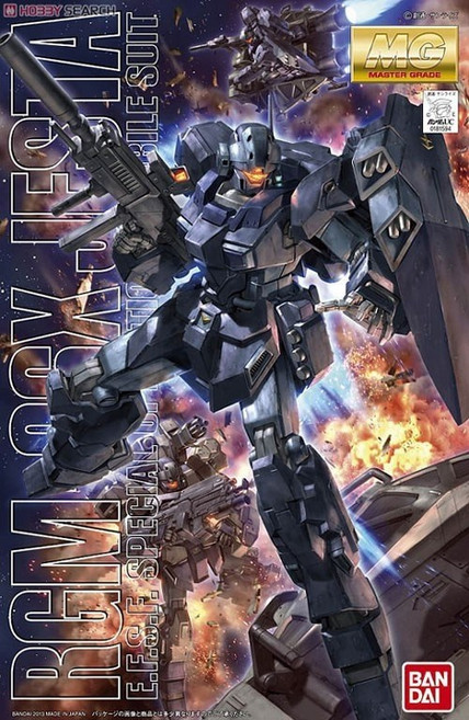 반다이 MG 1/100 기동전사 건담 RGM-96X 제스타 정품 프라모델, 1개