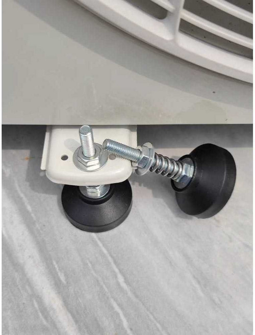 실외기 방진 고무 받침 스프링 완충 진동 흡수패드, 1개