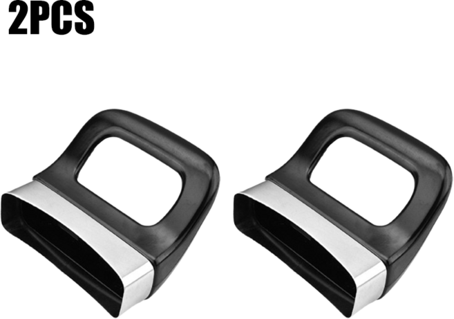 냄비 손잡이 교체 압력 팬 2 홀 이어 금속 짧은 측면 주방 쿠커 스티머, Double Hole 2PCS, 01 빠른