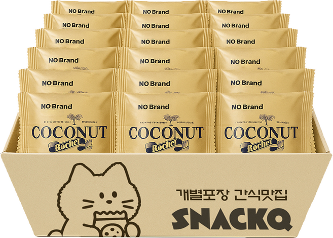 노브랜드 과자, 32개, 코코넛로쉐