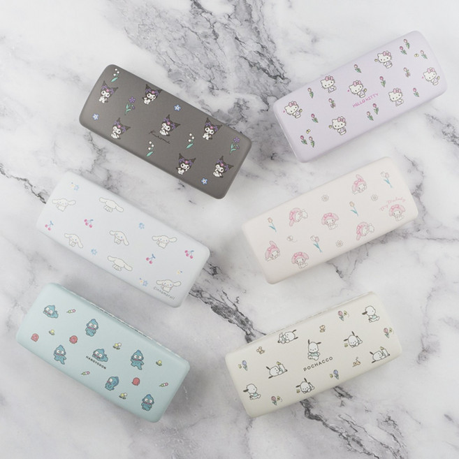 [혜싱라][안경케이스] 산리오 안경집 세트 6종