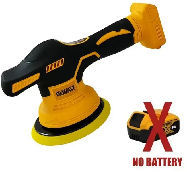 디월트 8단 기어 디지털 디스플레이 무선 자동차 광택기 디월트 20V 배터리용 전동 광택기 자동차 왁싱, 01 PGJ01-No Battery, 1개