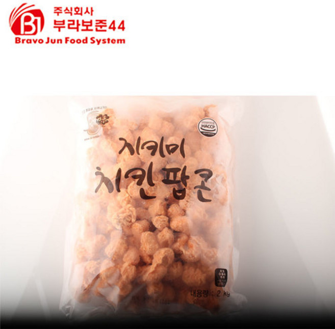[지키미] 팝콘치킨 2kg, 1개