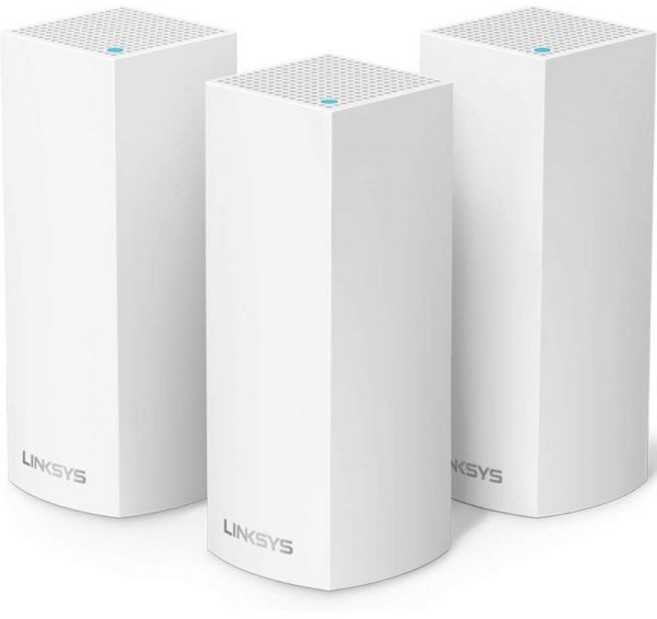 링크시스 벨롭 듀얼 밴드 AC3600 지능형 메시 와이파이 라우터 교체 시스템 | 3개 세트 최대 4500 평방피트 커버리지, 링크시스 벨롭 듀얼 밴드 AC3600 지능형 메시 와이