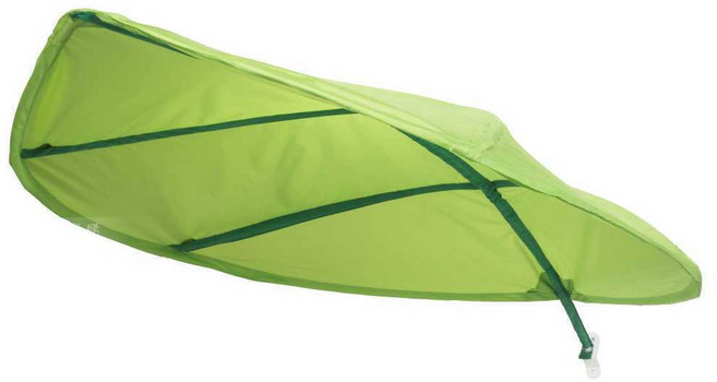 형광등 가리개 회사 사무실 나뭇잎 캐노피 가림막, 녹색