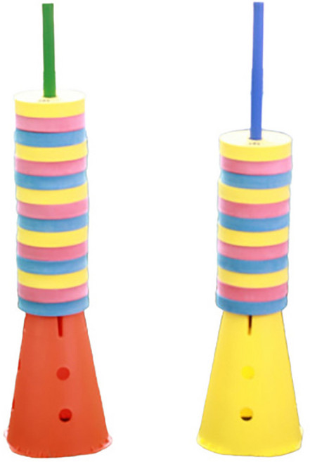 [아이소파] 유아체육교구 아이짐 도넛링(원탑봉별도구매), 1개, 본구성