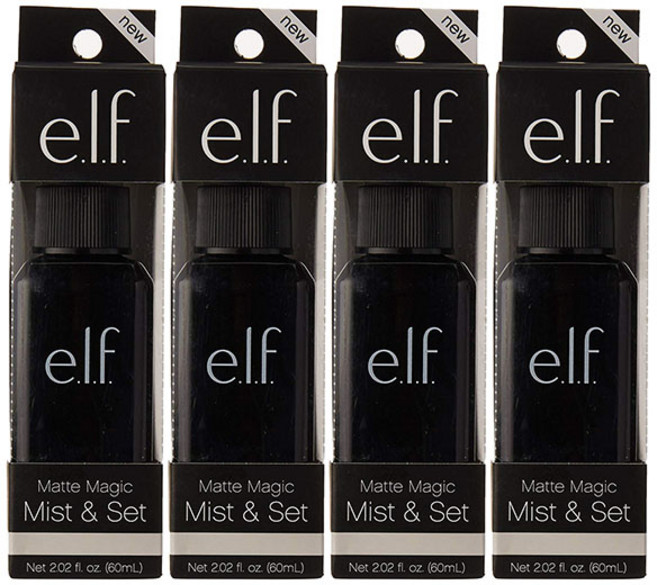 elf 미스트 앤 세트 매트 매직, 4개, 60ml