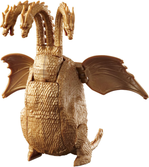 반다이 고질라 킹기도라 에그 변형 피규어, 1개