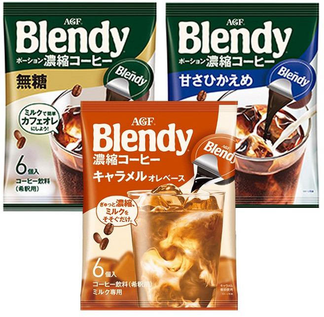 AGF 블랜디 포션커피 무당(12개) + 저당(12개) 총24개, 1개