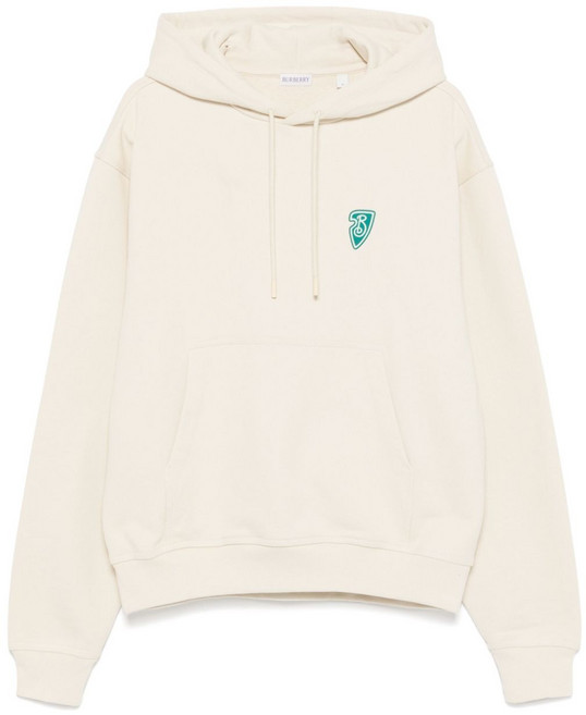 버버리 B 실드 로고 프린트 후디