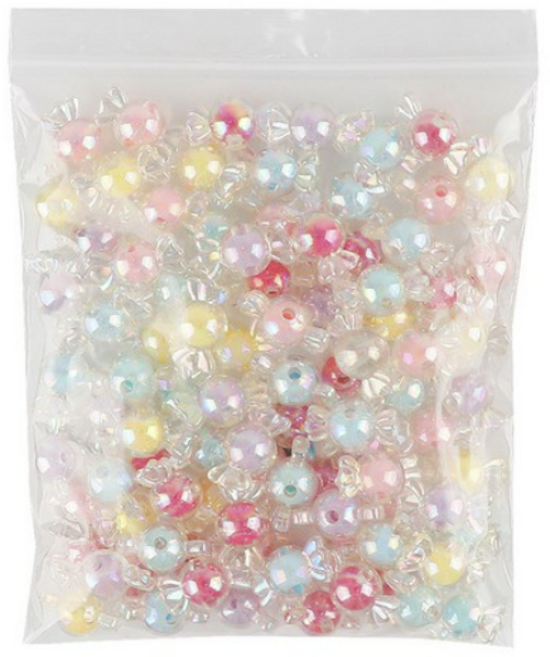 유니아트 티니비즈파스텔 캔디 중6번 홀로그램, 혼합색상, 1개