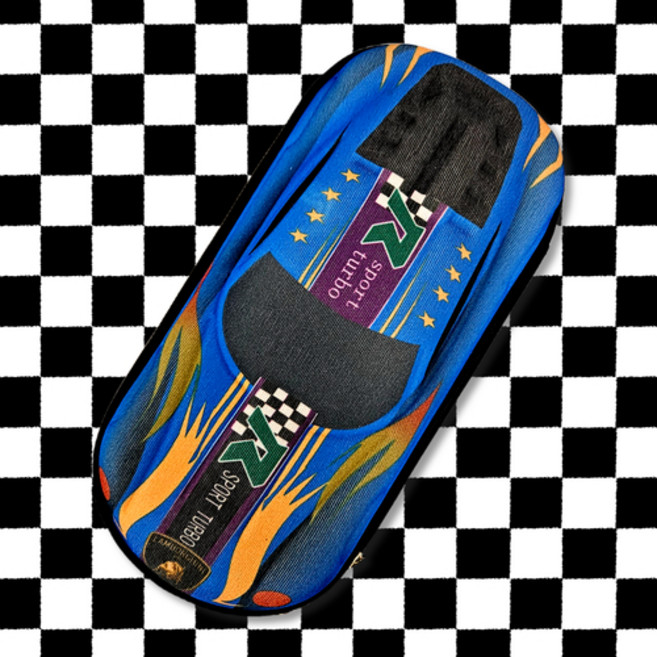 귀여운필통 대용량 스퀴시 파우치 자동차 펜파우치 필통 케이스, 1개, D블루카