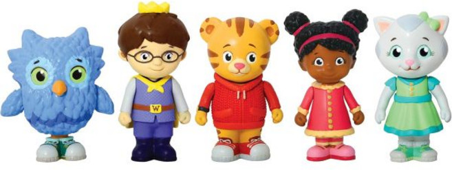 구연동화 인형 동물 손인형 다니엘 타이거 동네 친구 피규어 세트 (5팩), 구연동화 인형 동물 손인형 다니엘 타이거 동네 친구 피, 1개