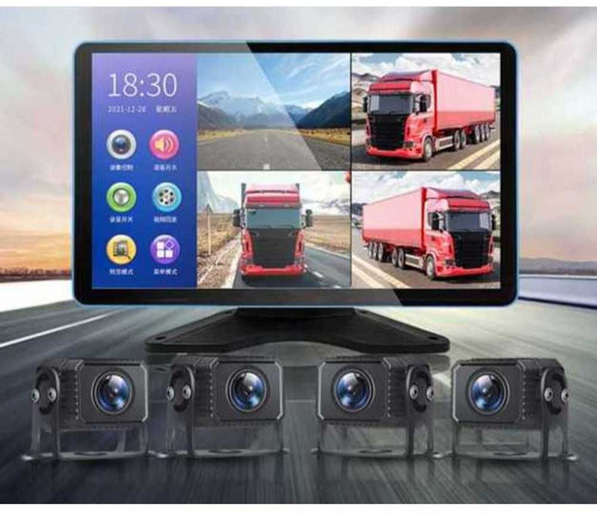 화물차 어라운드뷰 4채널 녹음 모니터링 사각지대 카메라, D. 100톤 증육형 기본형