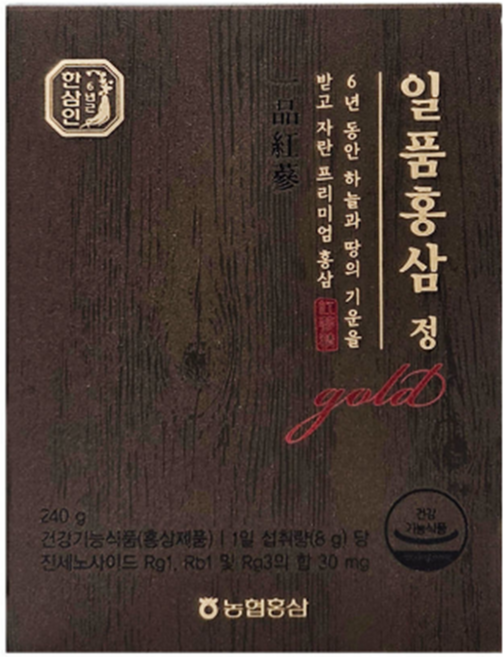 한삼인 농협 6년근 홍삼 일품홍삼정 240g, 1개