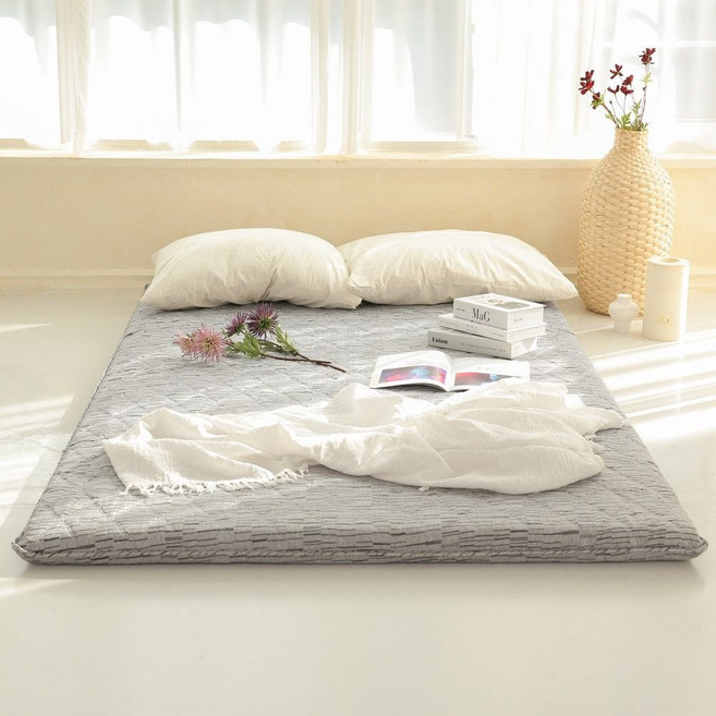 요매트 요 커버 솜 세트 토퍼 바닥에 까는 매트 su0+202mU