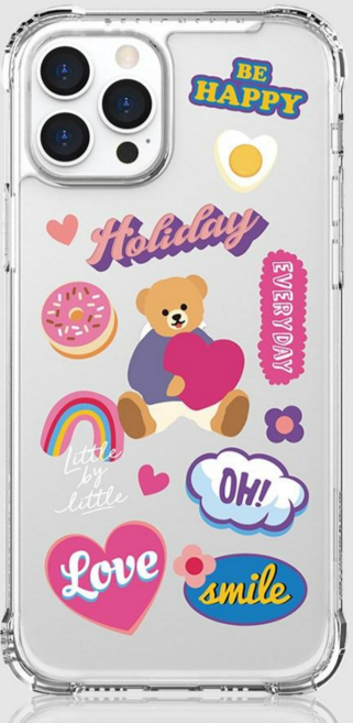 디자인스킨 피닉스 프로 그래픽 케이스 - 하트베어