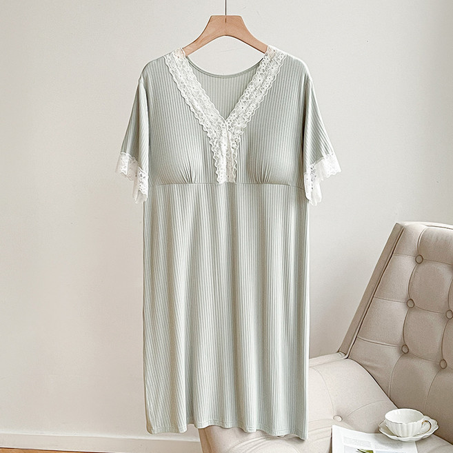 두리안나 부드럽고 편한 여성용 모달 나시 잠옷 상하의 세트(캡내장)(넉넉한 FREE 사이즈)