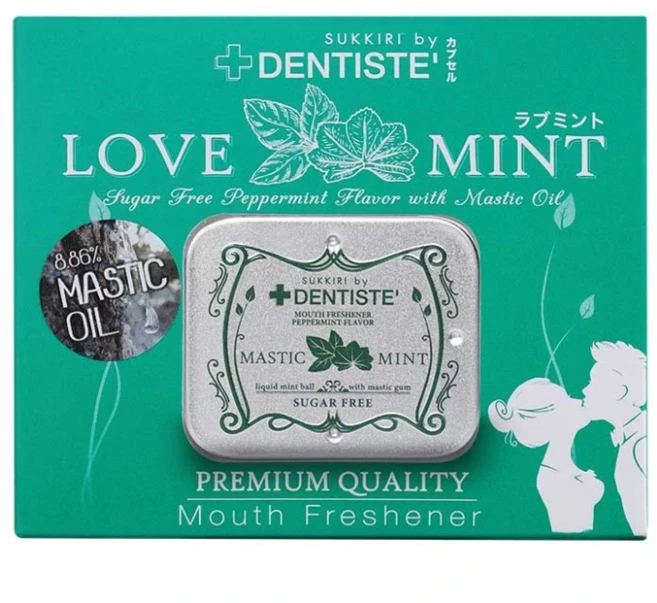 태국 덴티스테 민트 캔디 구강 청결제 페퍼민트 맛, 3개 - 쿠팡