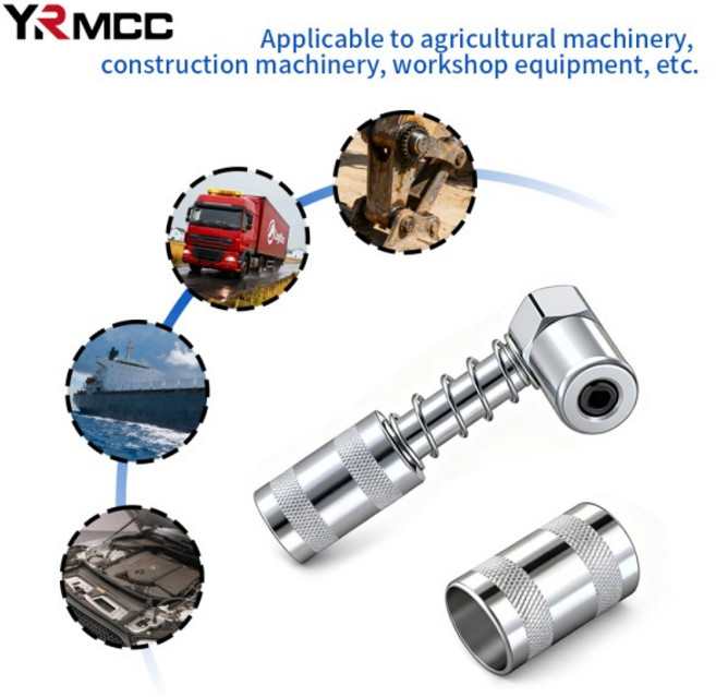 90도 구리스 커플러 피팅 도구 전문 커플러 구리스 피팅 도구 빠른 연결 트럭 예비 부품 자동차 액세서리, 02 Type B